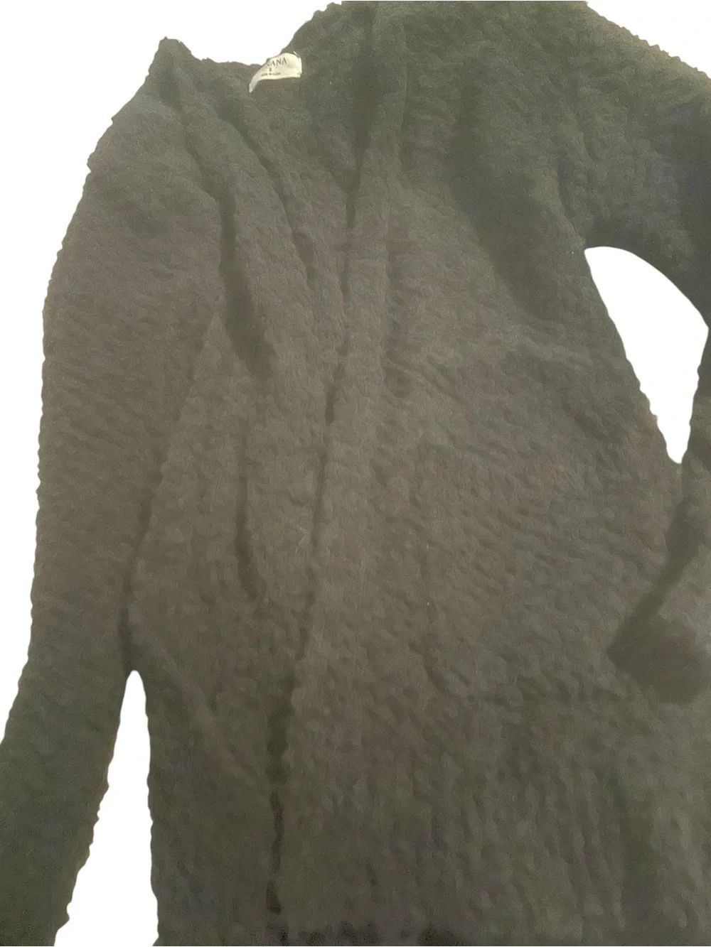 Zenana Cozy Black Sherpa Pullover